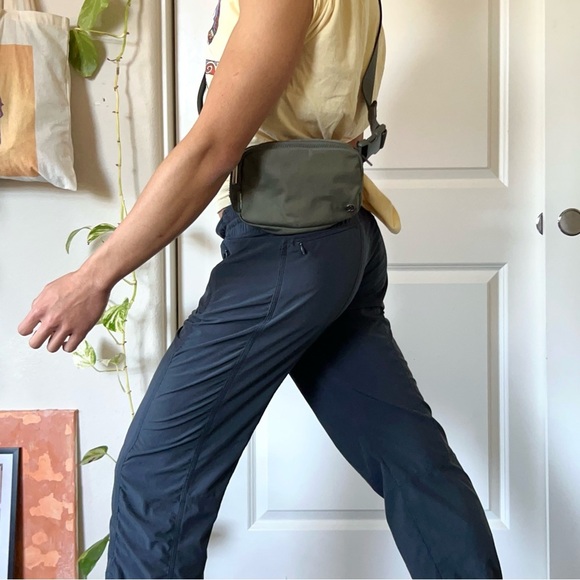 Gray Athleta Drawstring Pants - Picture 3 of 6